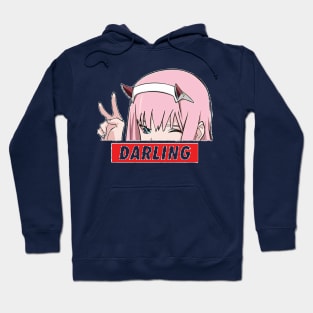 Zero two merch hoodie hotsell